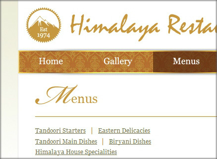 Himalaya Restaurant Graphic